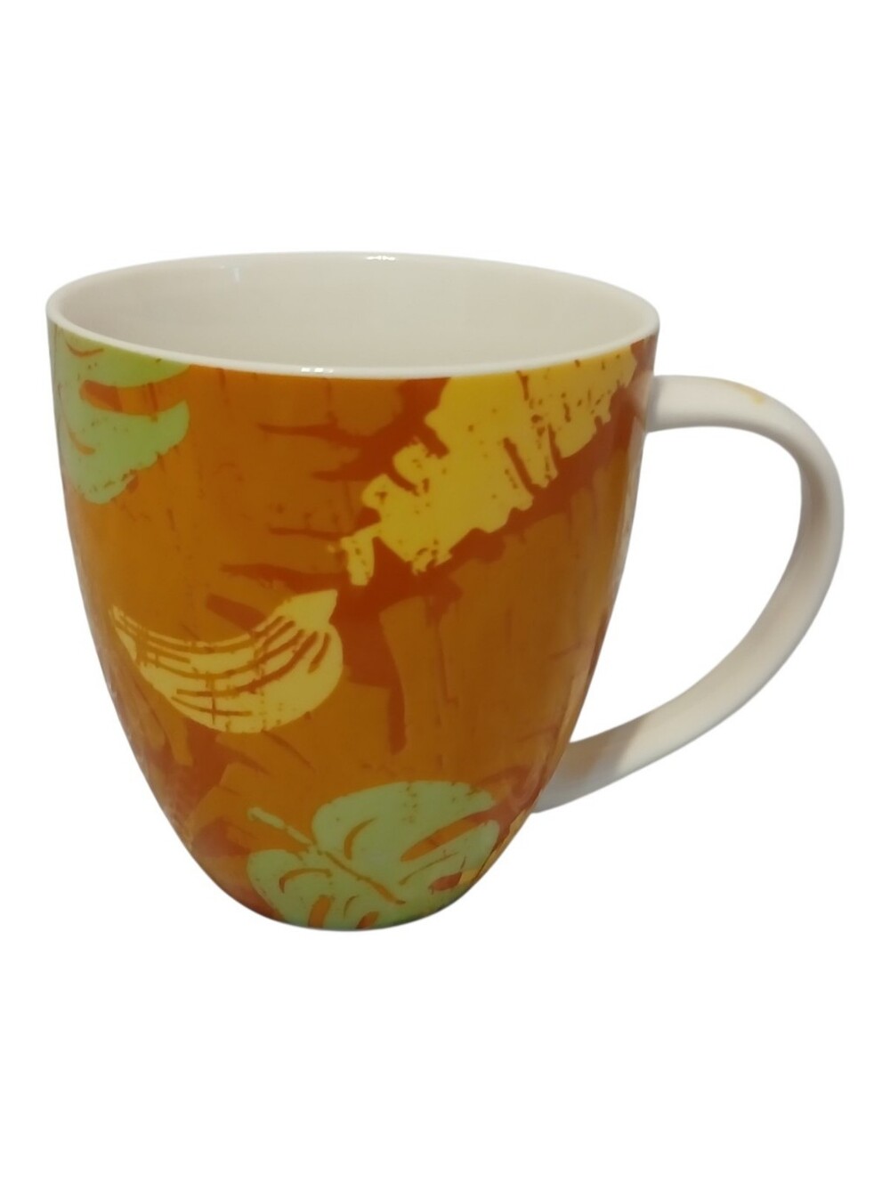 Starbucks 2006 Coffee Mug Tropical Banana Leaf